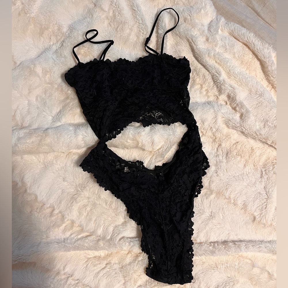 Out from Under peekaboo bodysuit - WORN ONCE!